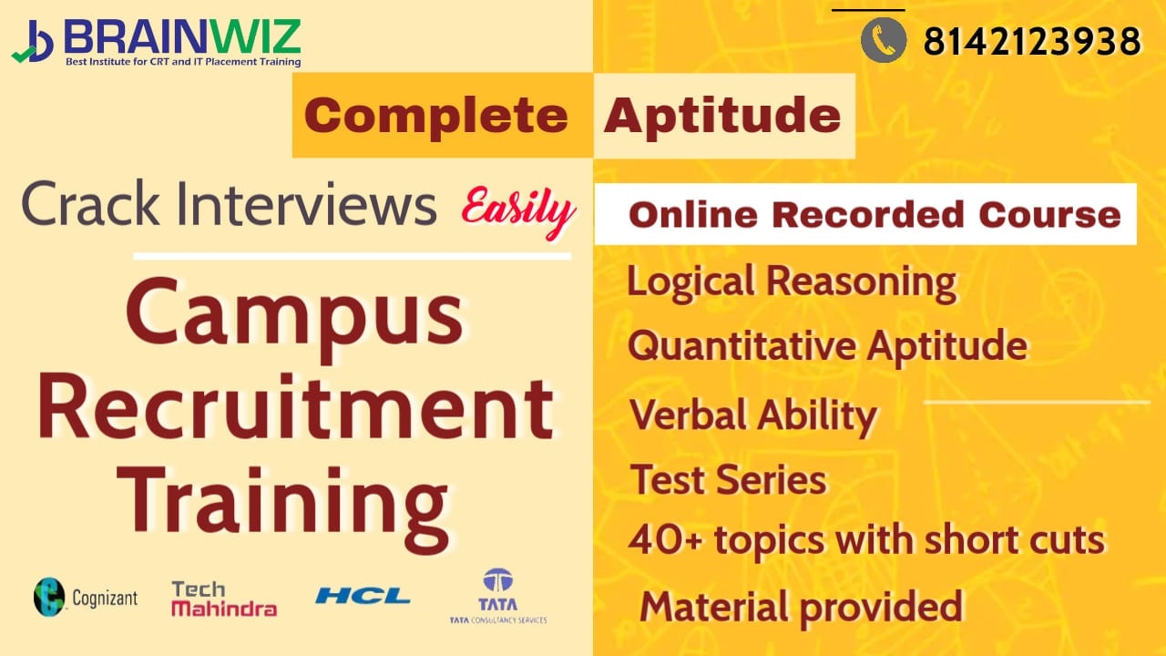 Campus Recruitment Training